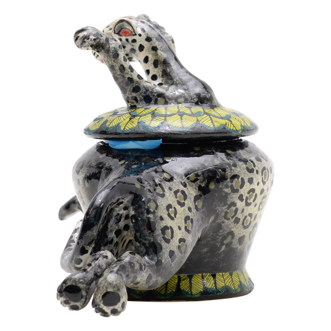 Black Leopard Jewelry Box