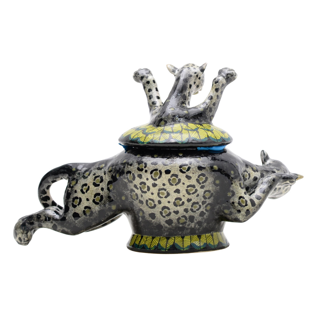 Black Leopard Jewelry Box