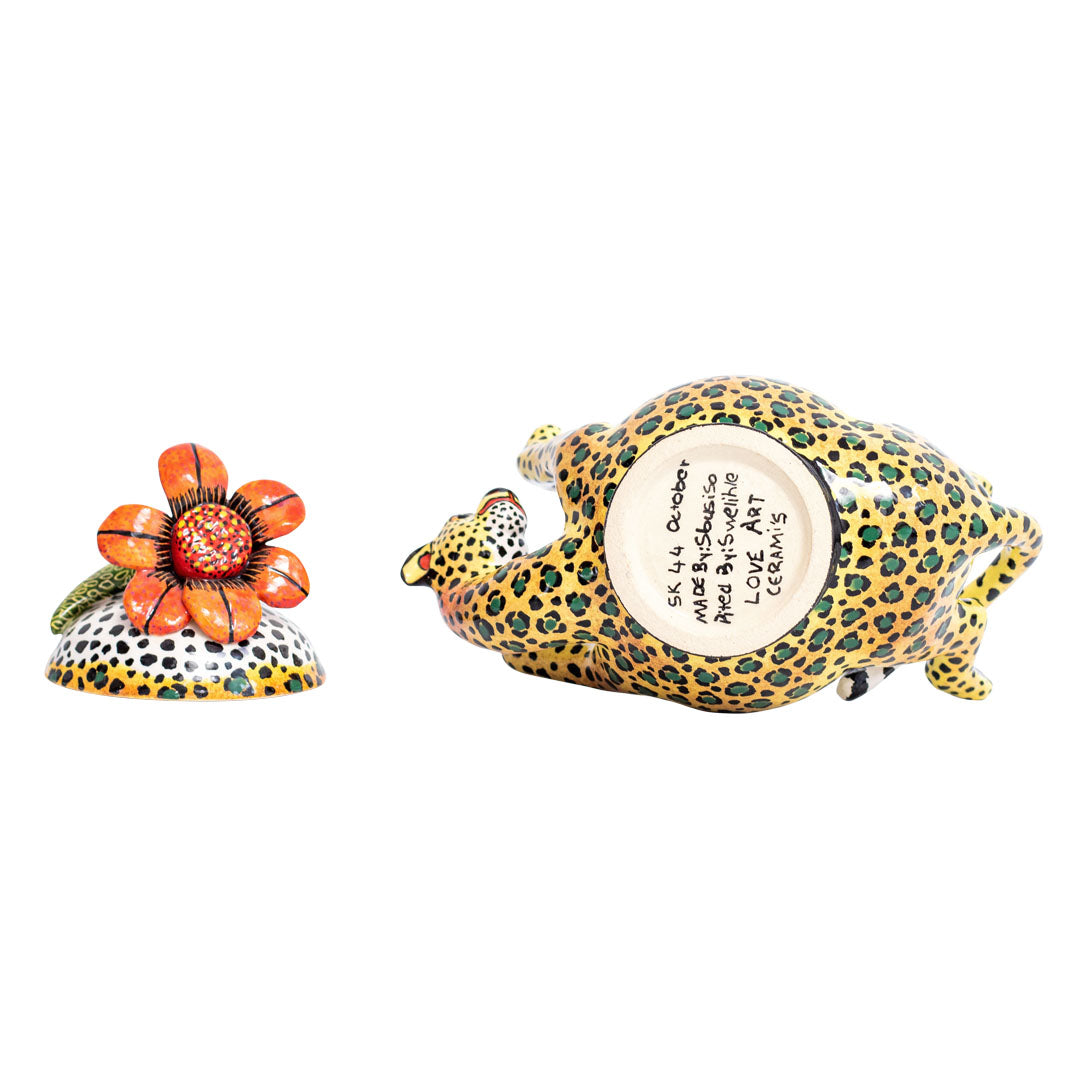 Leopard jewelry box