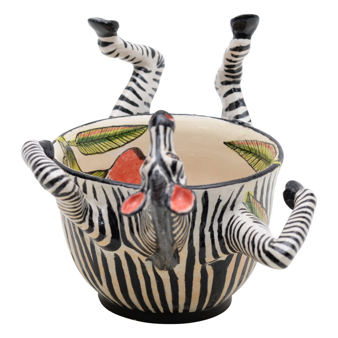 Zebra Peanut Bowl