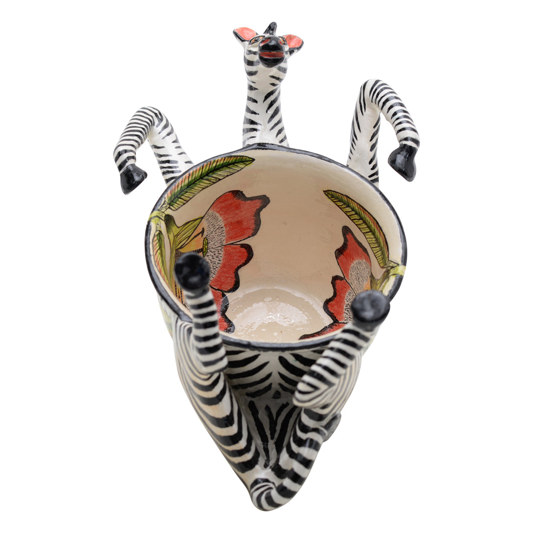 Zebra Peanut Bowl