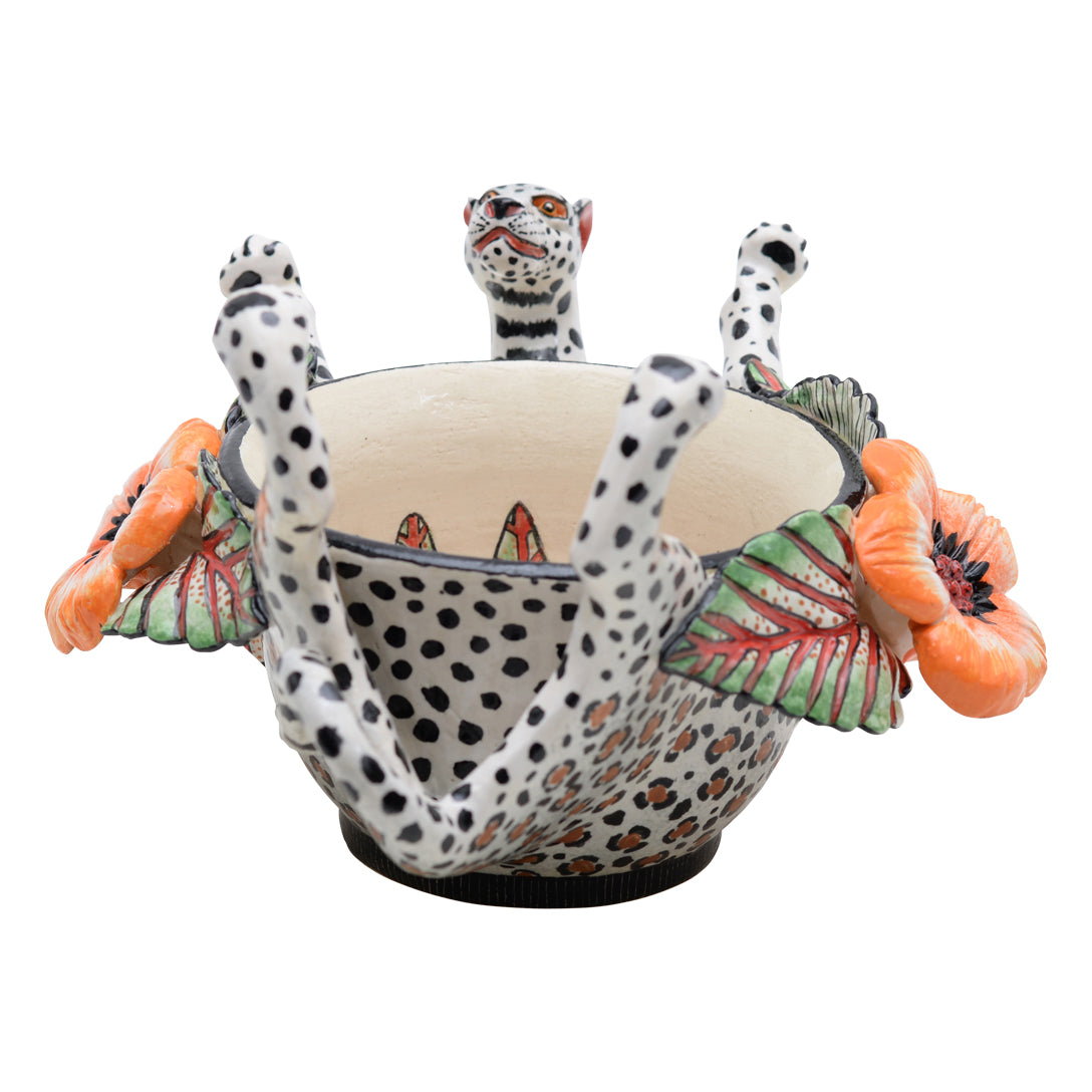 Leopard Peanut Bowl