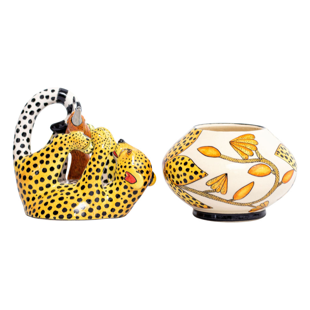 Cheetah jewelry box