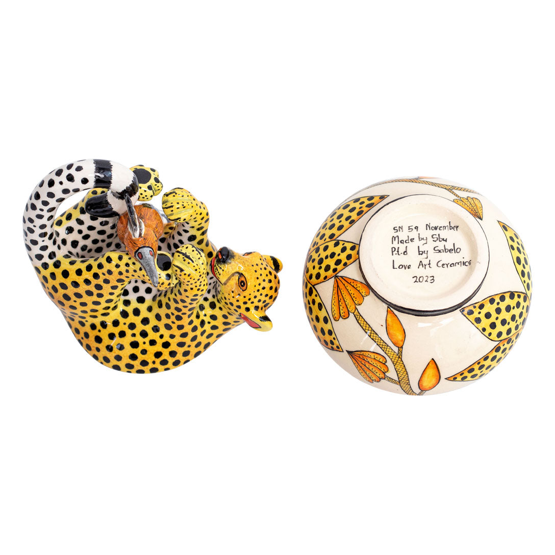Cheetah jewelry box