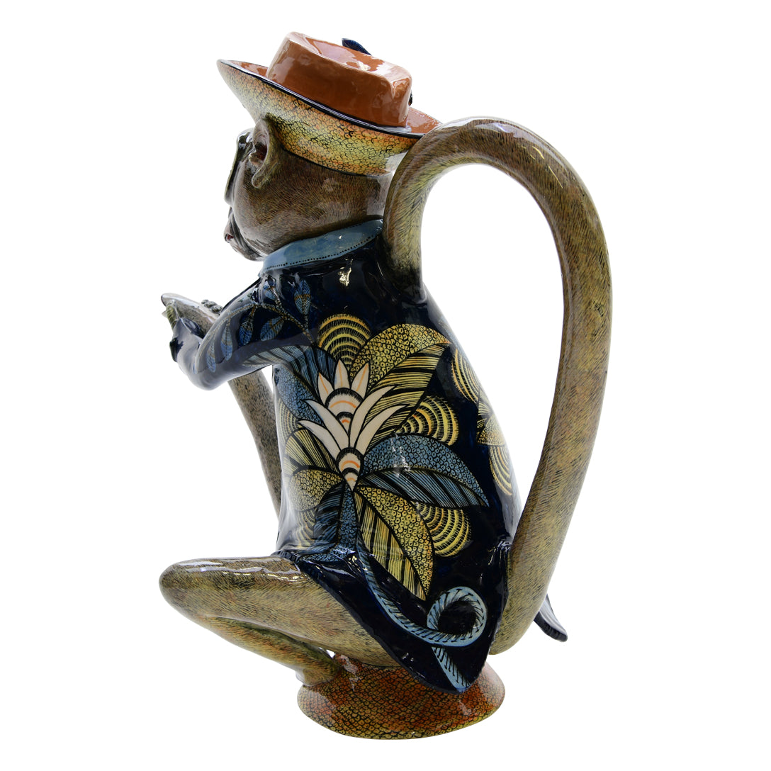 Monkey teapot