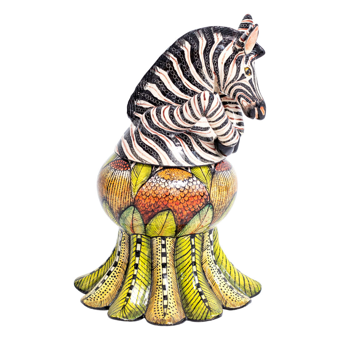 Zebra jewelry box