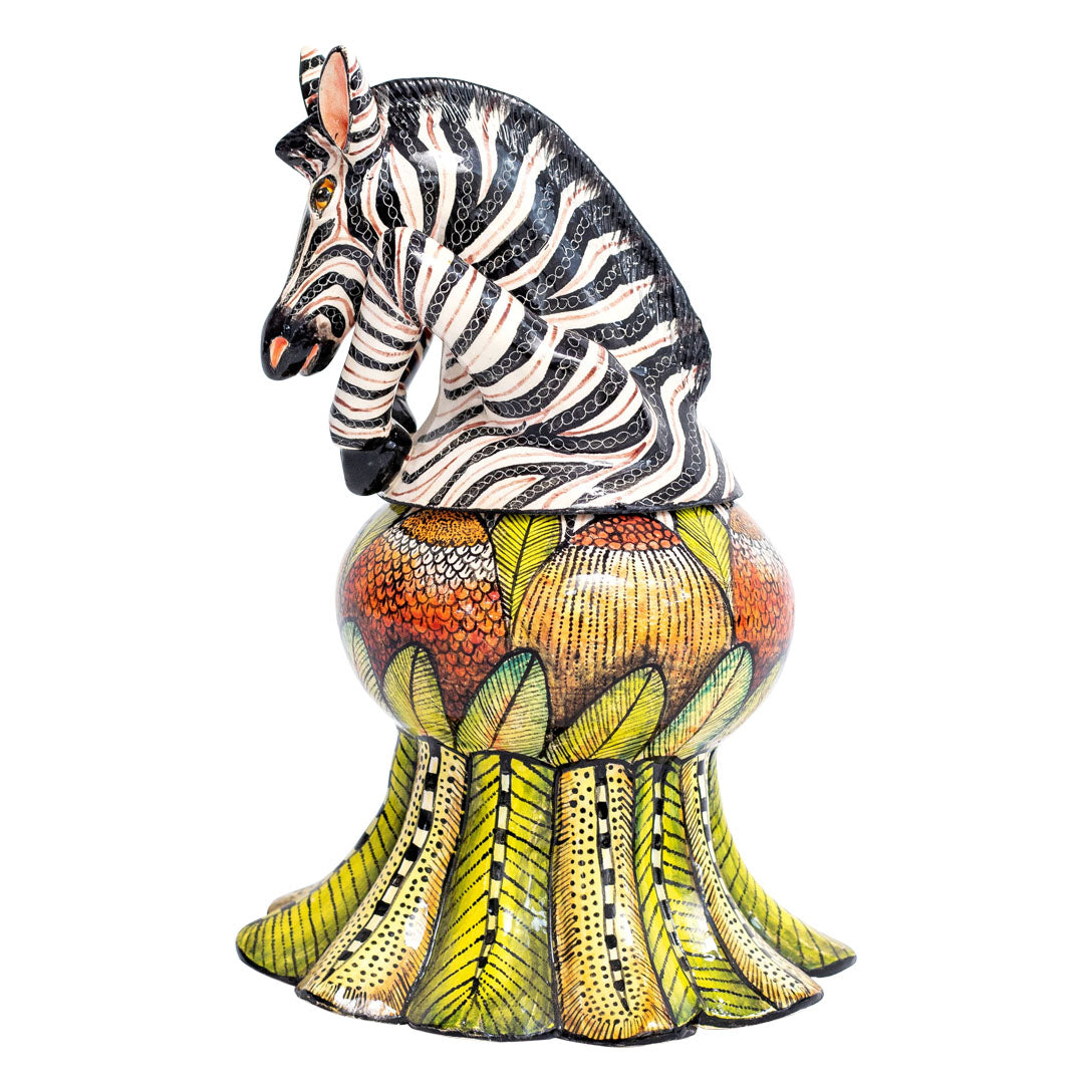 Zebra jewelry box