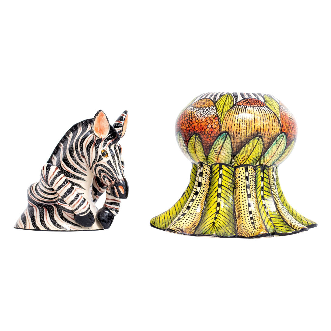 Zebra jewelry box