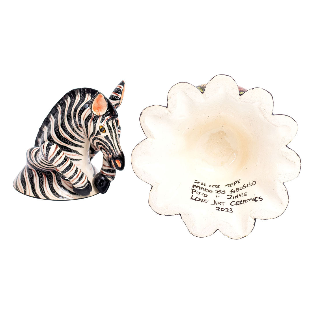 Zebra jewelry box