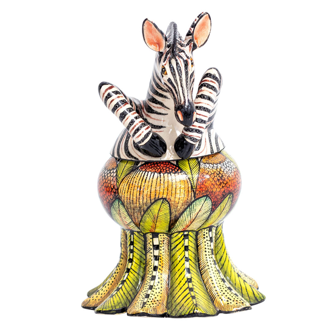 Zebra jewelry box