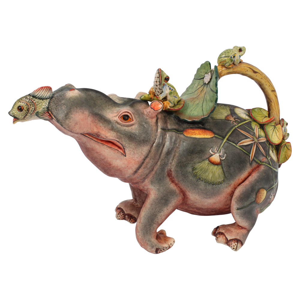 Hippo Teapot