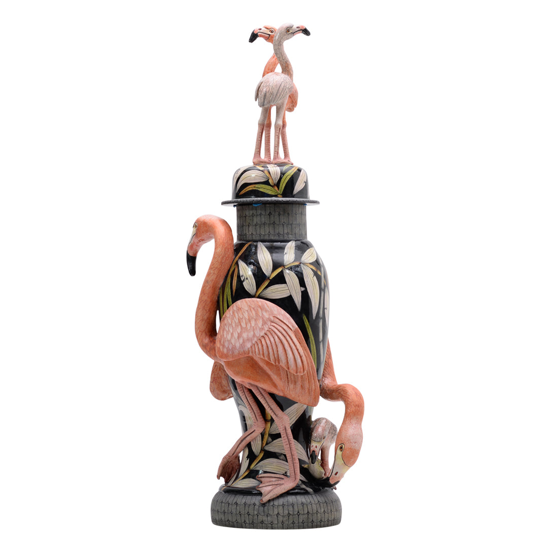 Flamingo Urn