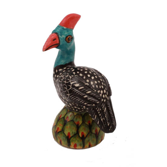 Guinefowl sculpture