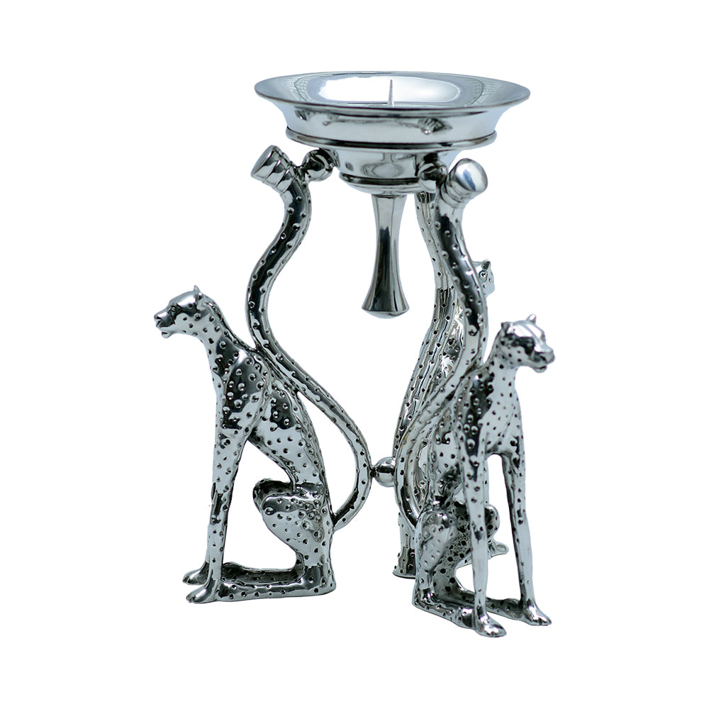 Cheetah Candlestick