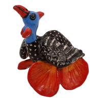 Guinefowl sculpture