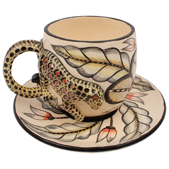 Leopard espresso Cup