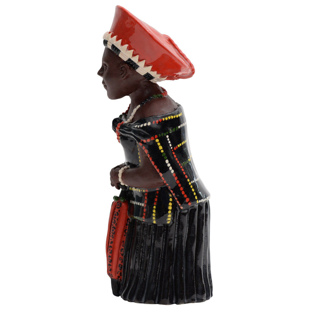 Zulu Woman Sculpture