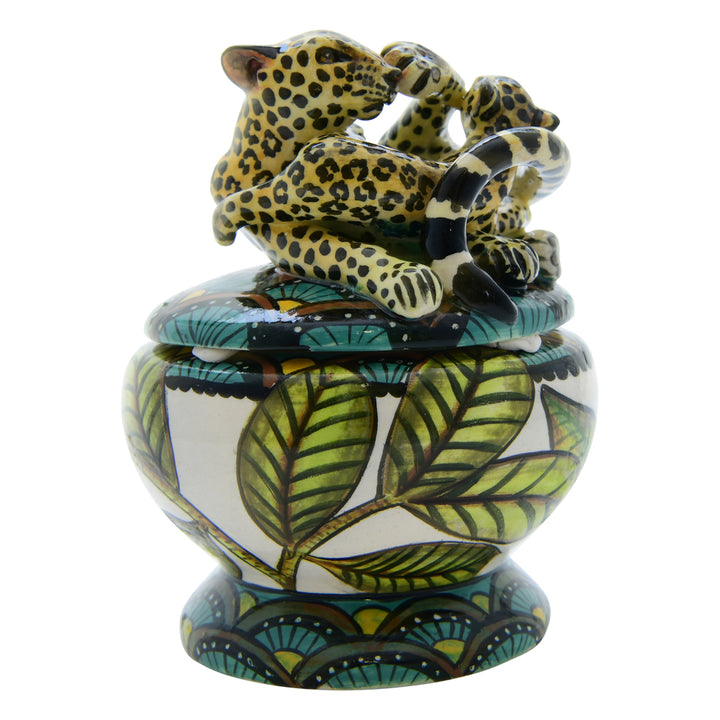 Leopard jewelry box