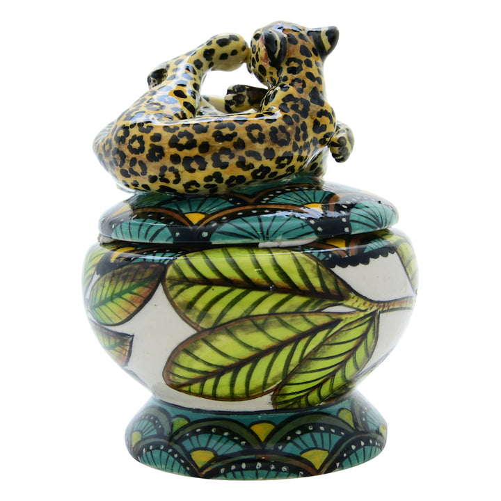 Leopard jewelry box
