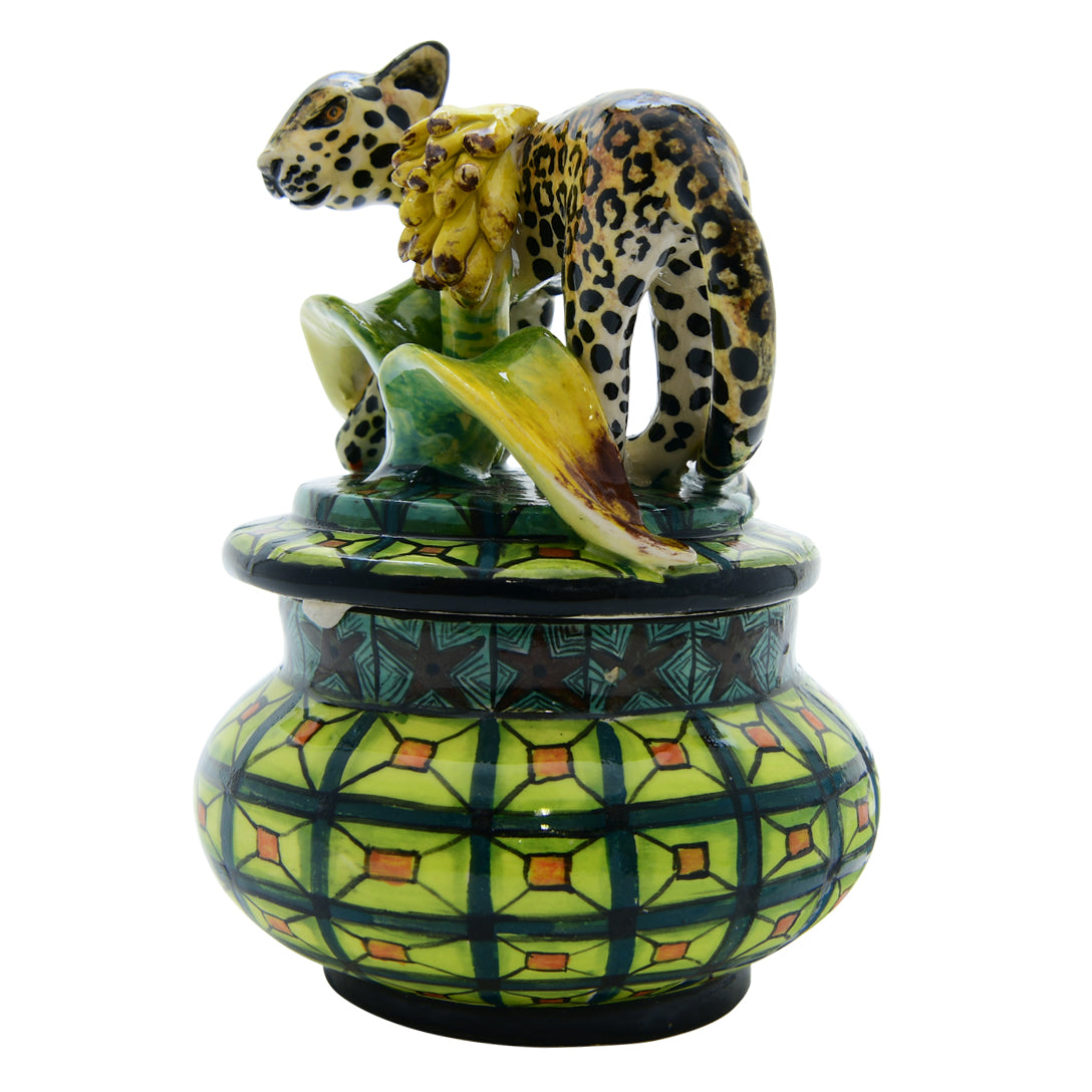 Leopard jewelry box