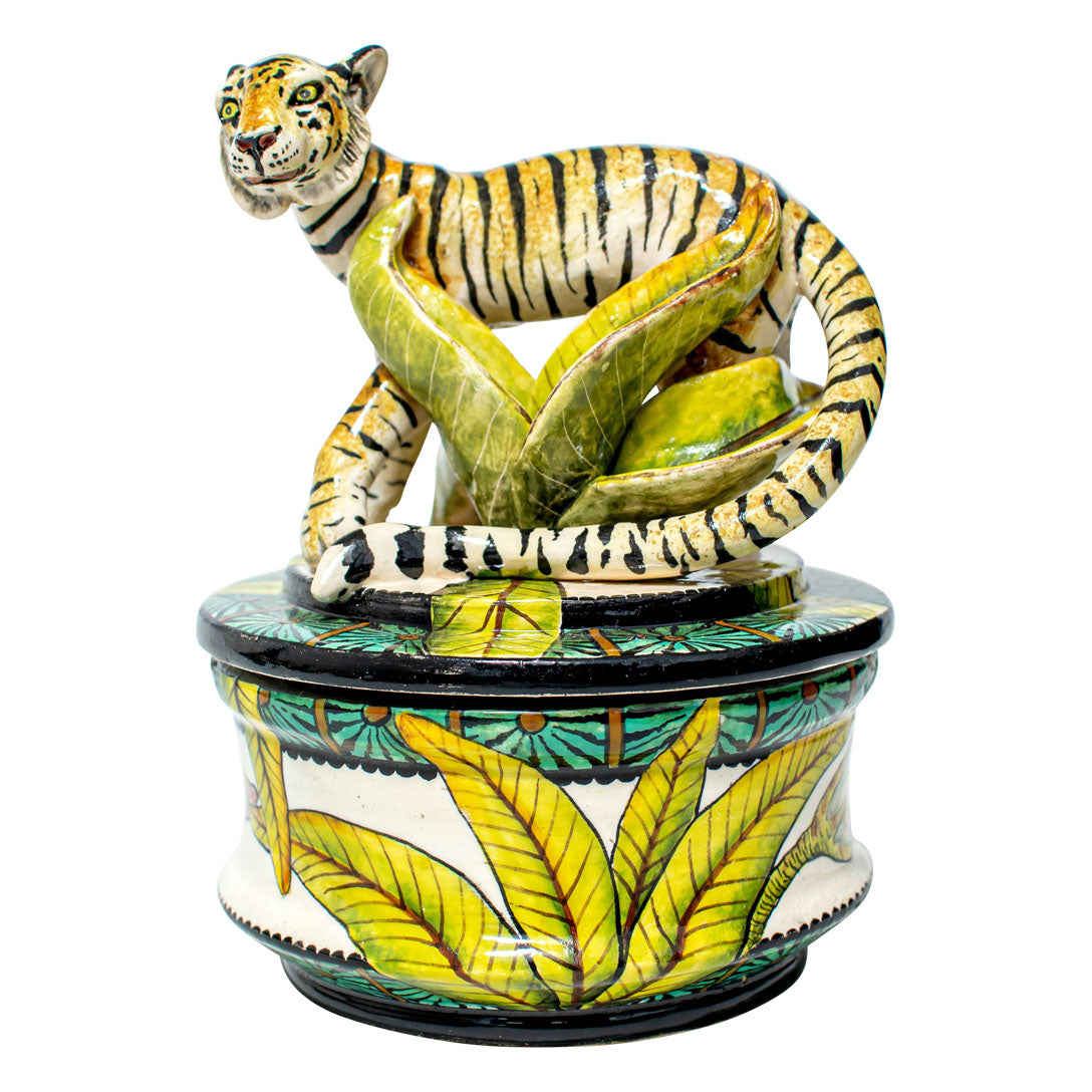 Tiger jewelry box