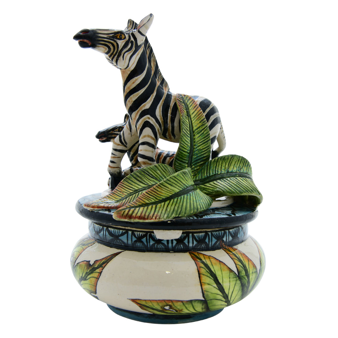 Zebra jewelry box