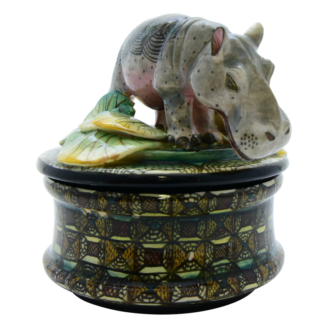 Hippo jewelry box
