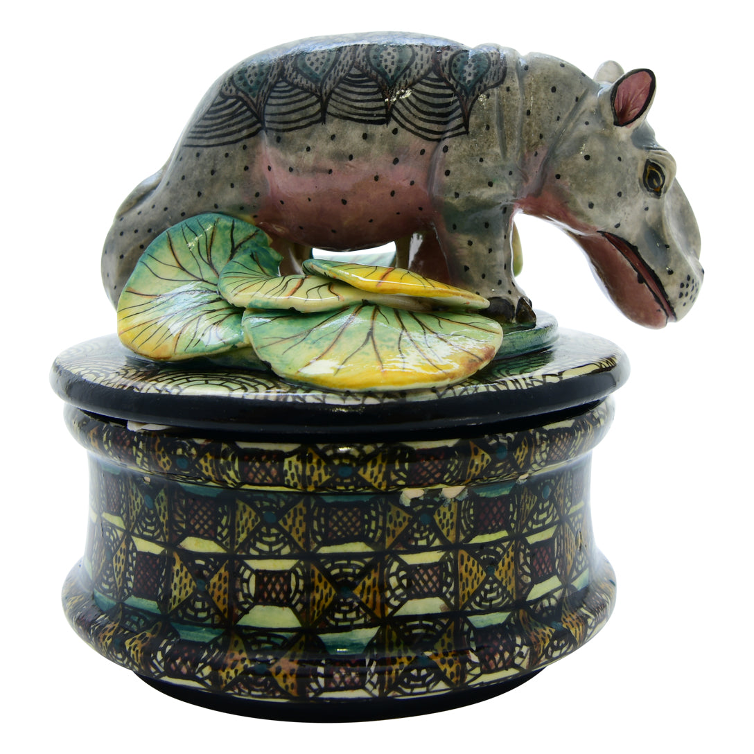 Hippo jewelry box
