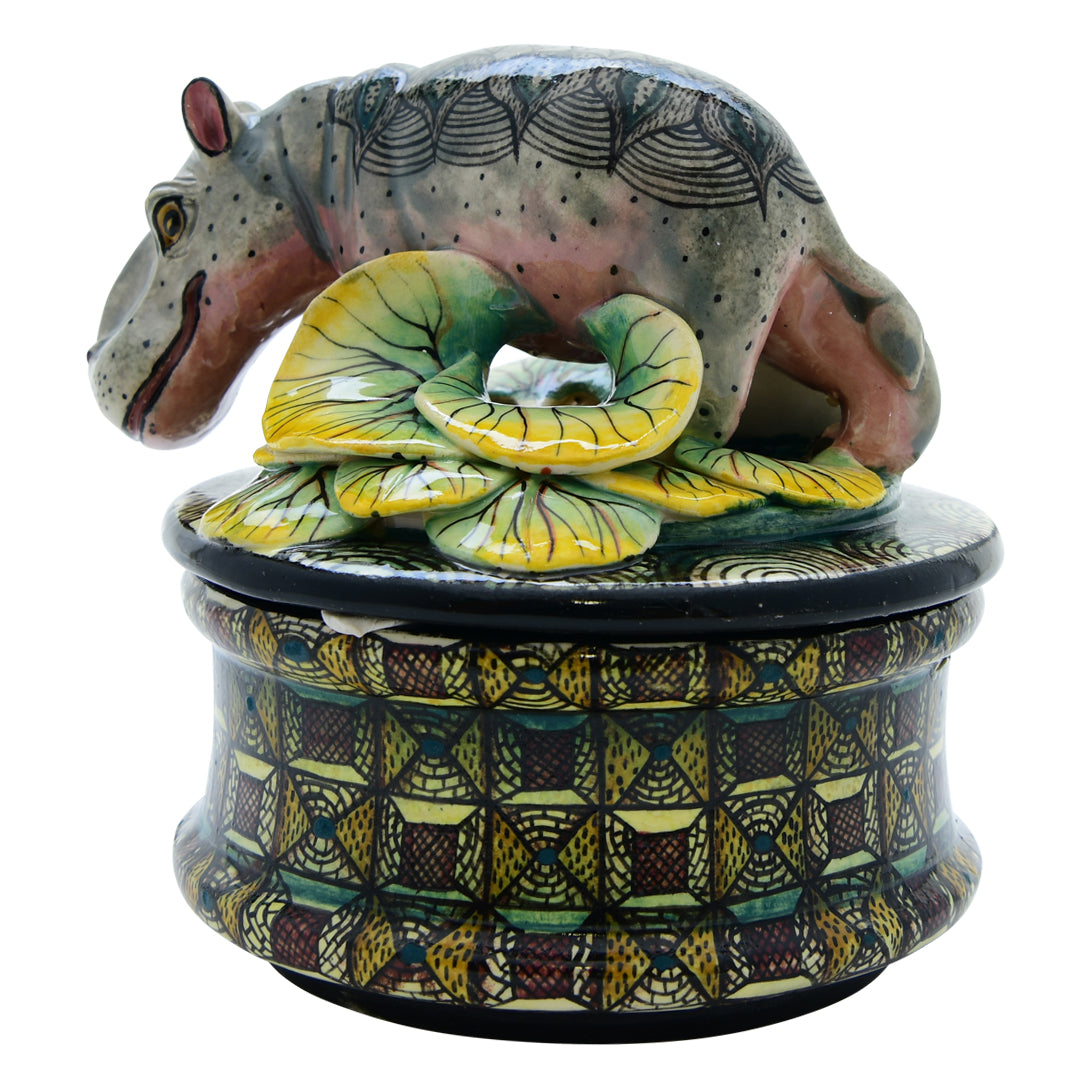 Hippo jewelry box