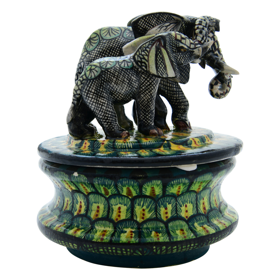 Elephant jewelry box