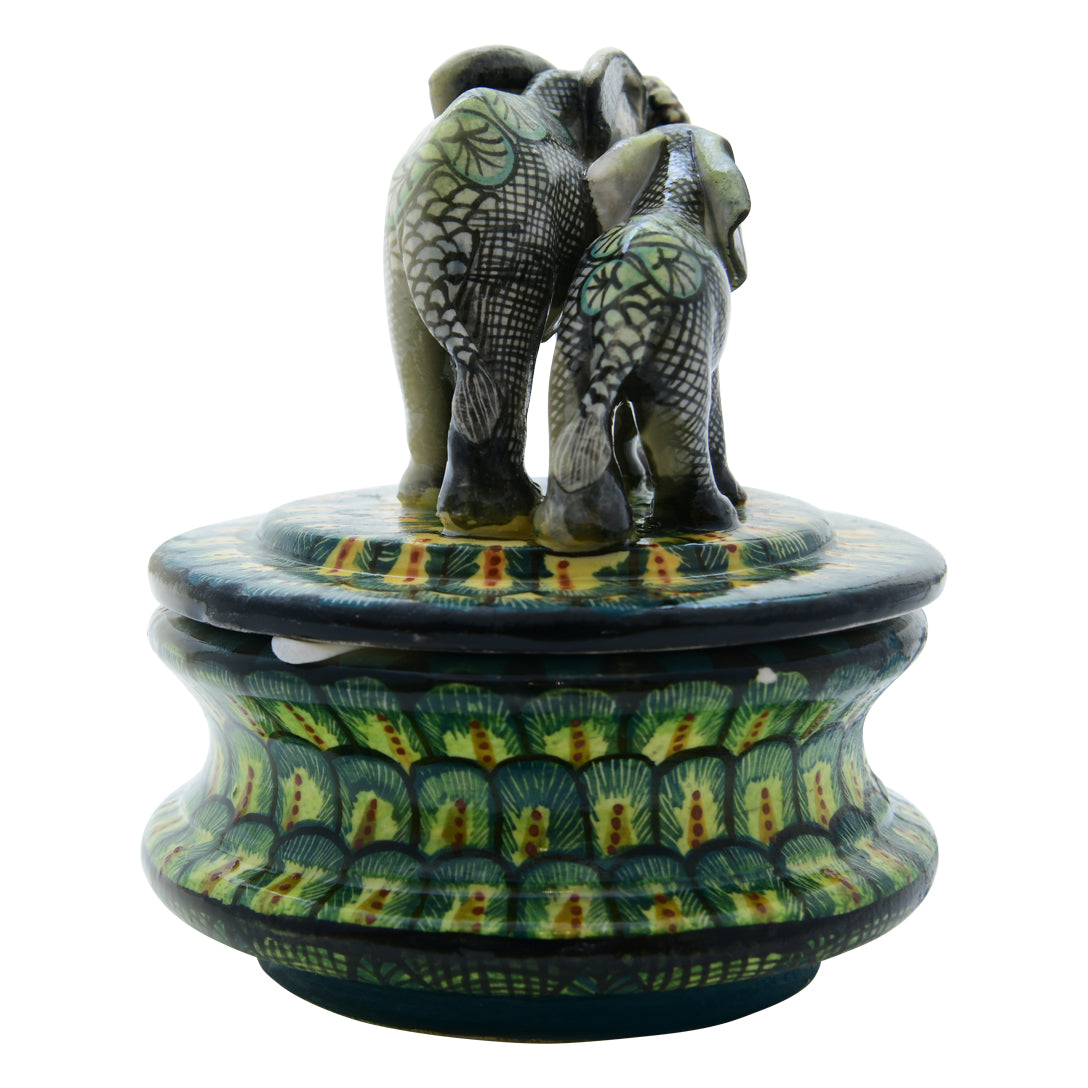 Elephant jewelry box