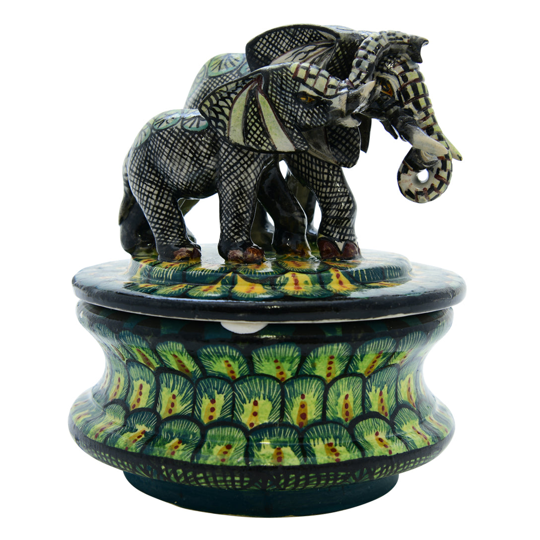 Elephant jewelry box
