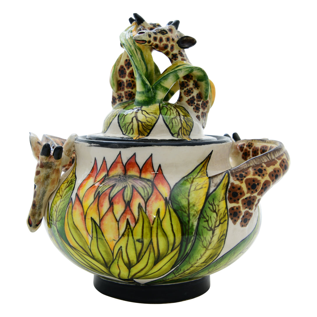 Giraffe sugar pot
