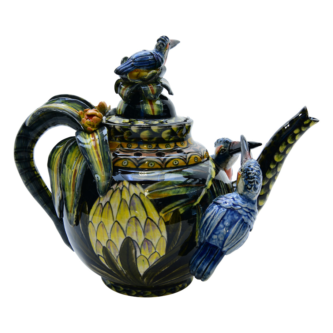 Kingfisher teapot