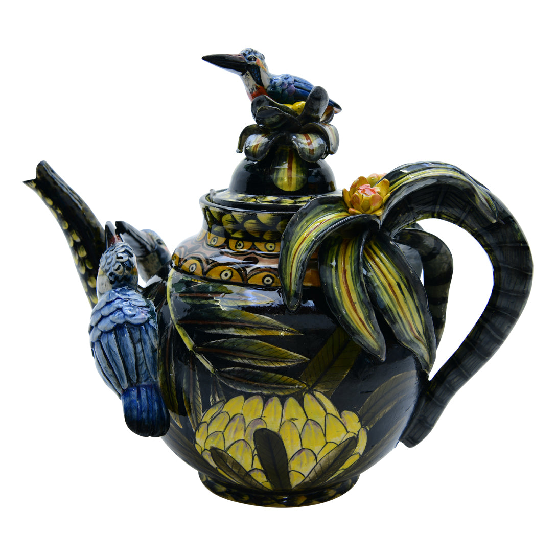 Kingfisher teapot