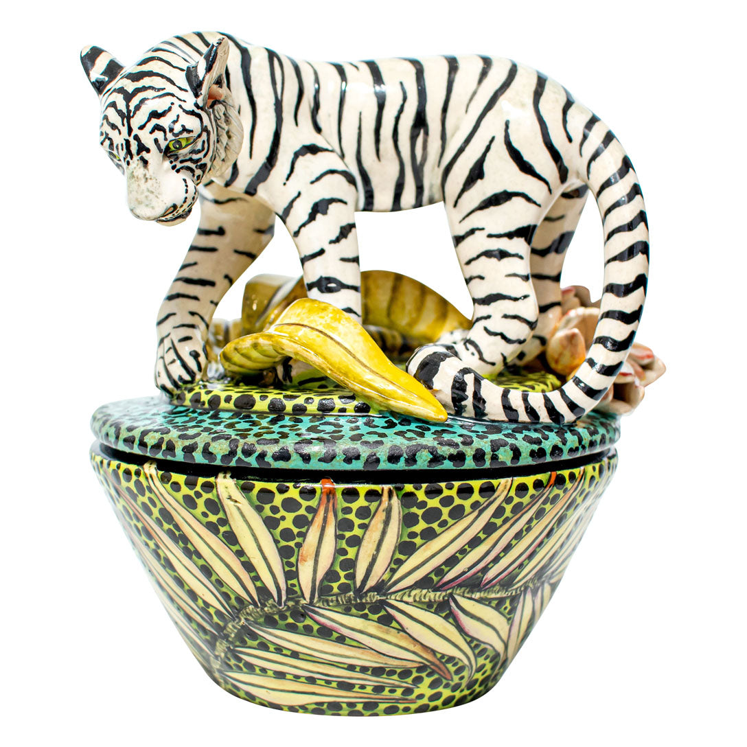 Tiger jewelry box