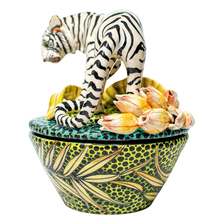 Tiger jewelry box