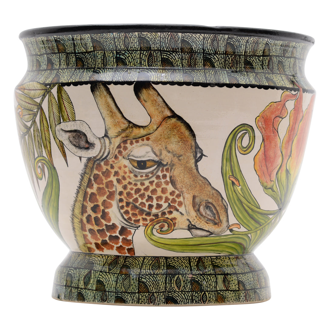 Giraffe planter