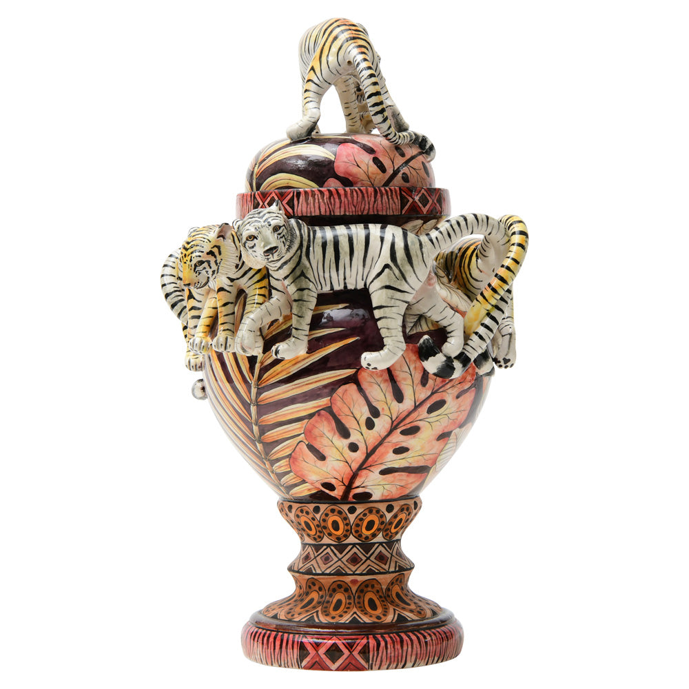 Tiger Urn