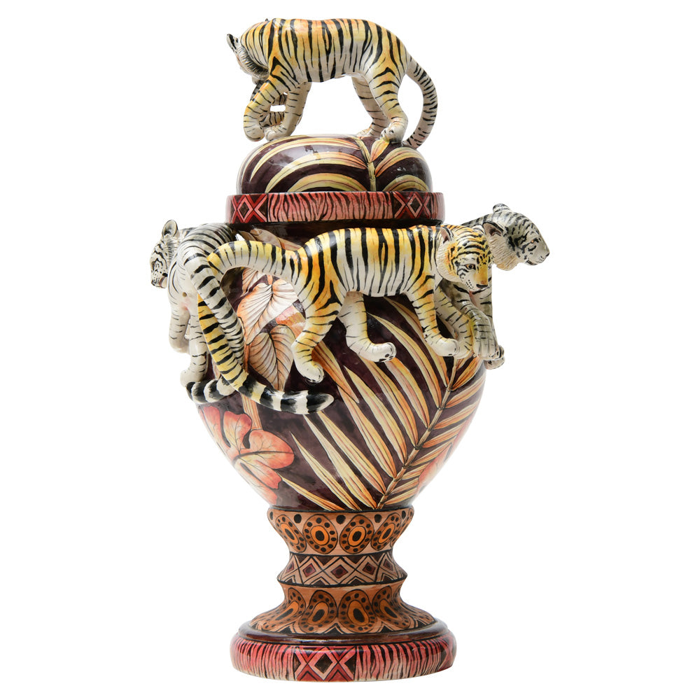 Tiger Urn