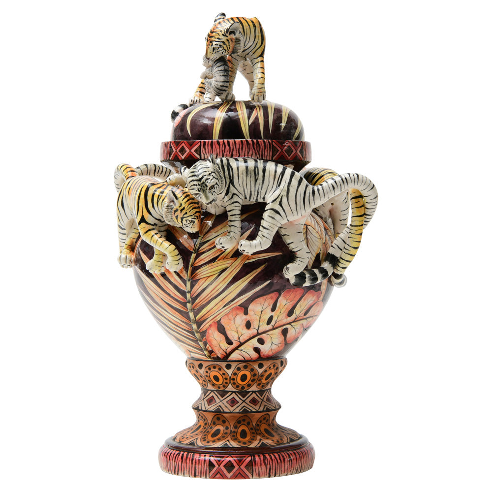 Tiger Urn