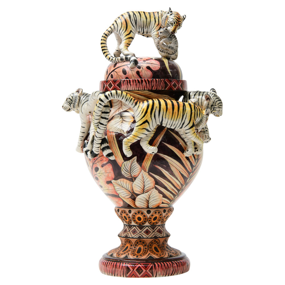 Tiger Urn