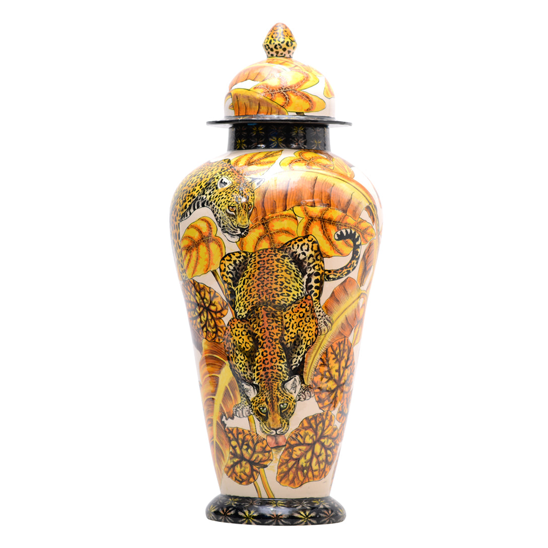 Lepoard Urn