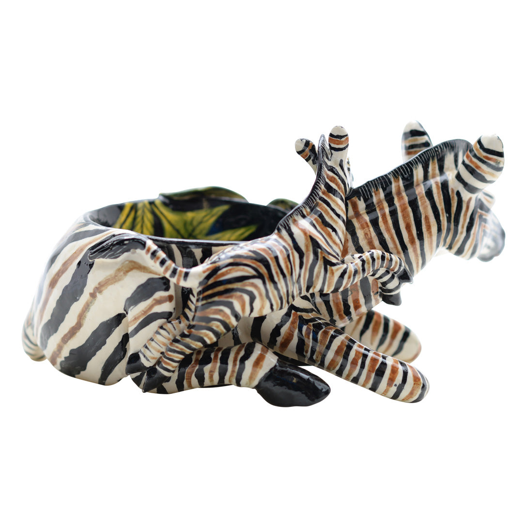 Zebra Peanut Bowl