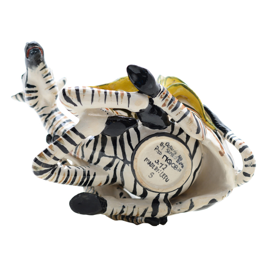 Zebra Peanut Bowl