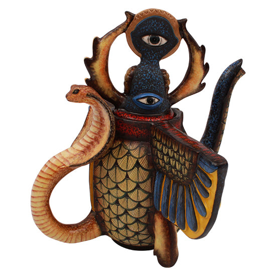 Beetle & Snake Teapot