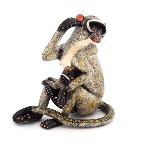 Monkey sculpture