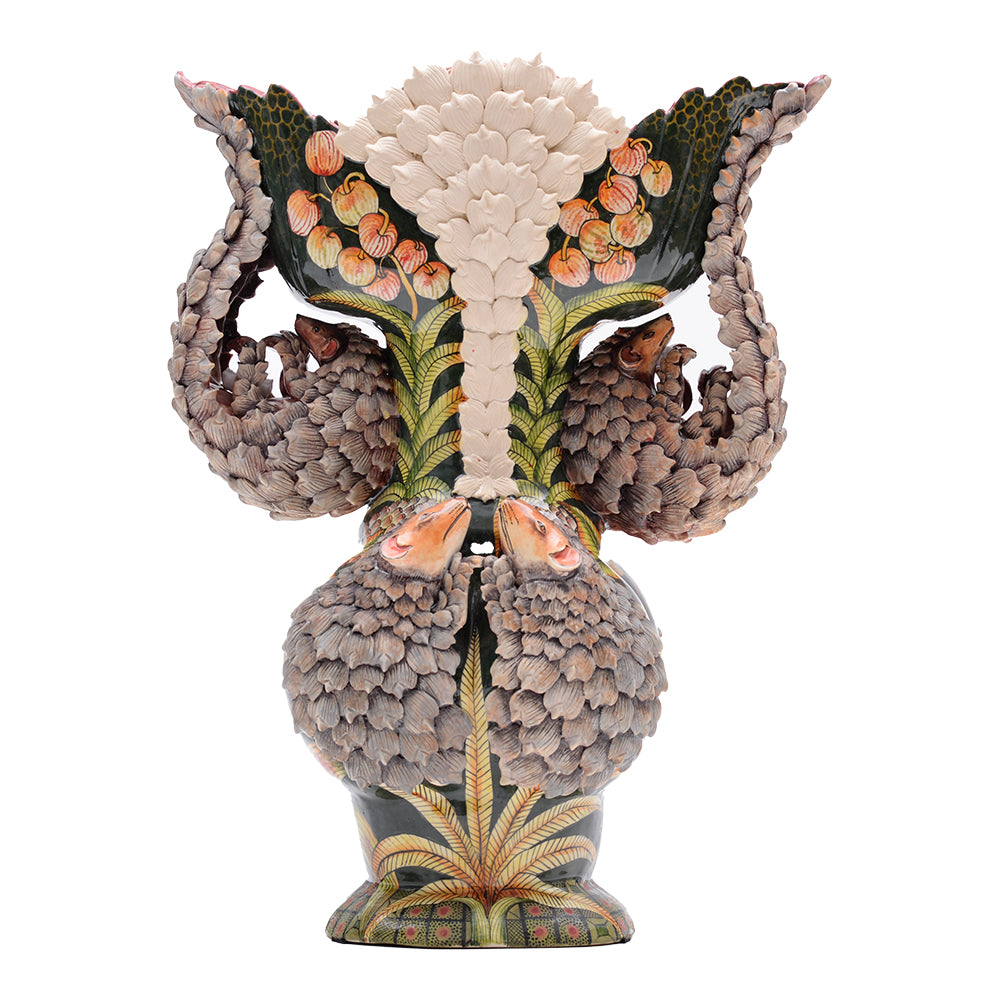 Pangolin Vase