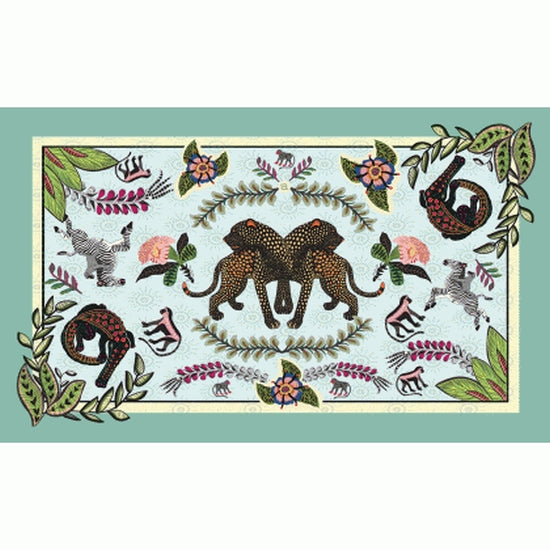 Royal Leopard Mist Tablecloth