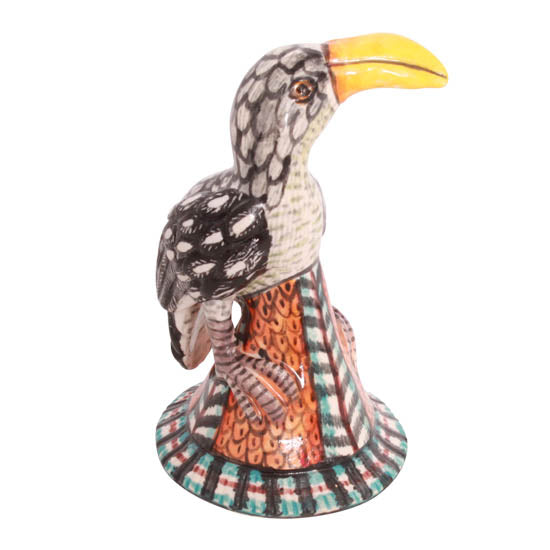 Hornbill sculpture